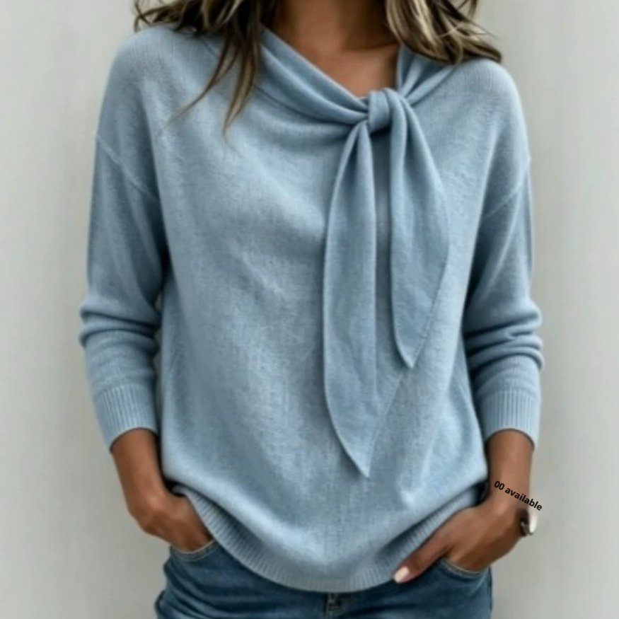 Cozy Solid-Color Sweater for Women