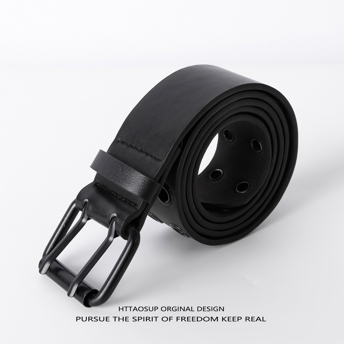 Vintage Leather Belt Chain Accessory for Men and Women