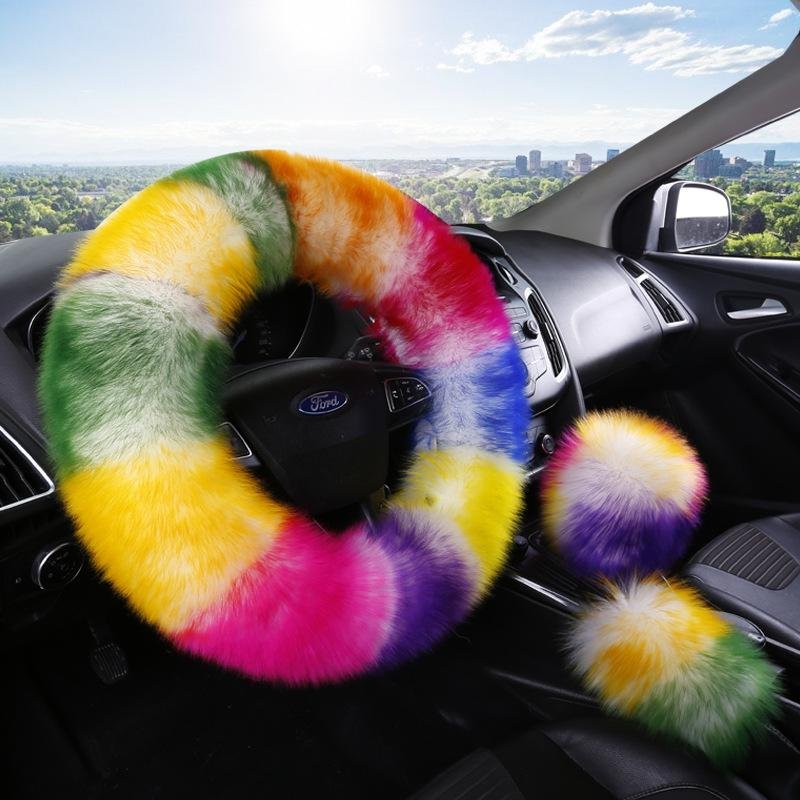 Vibrant Steering Wheel Cover for Car