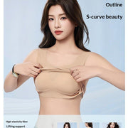 Summer Thin Camisole for Women, Cross-Front Back Beautifying Top