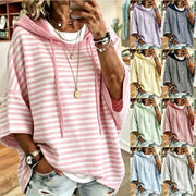 Cozy Striped Hoodie