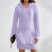 Cozy Hooded Dress