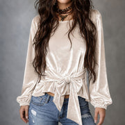 Cozy Autumn Long-sleeve Top for Women