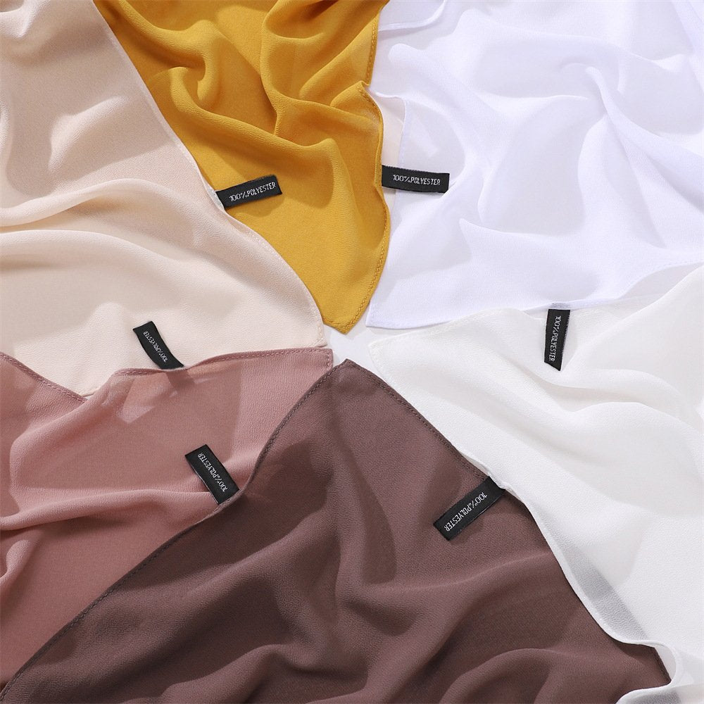 Soft Solid Color Scarf for Women - Long and Elegant