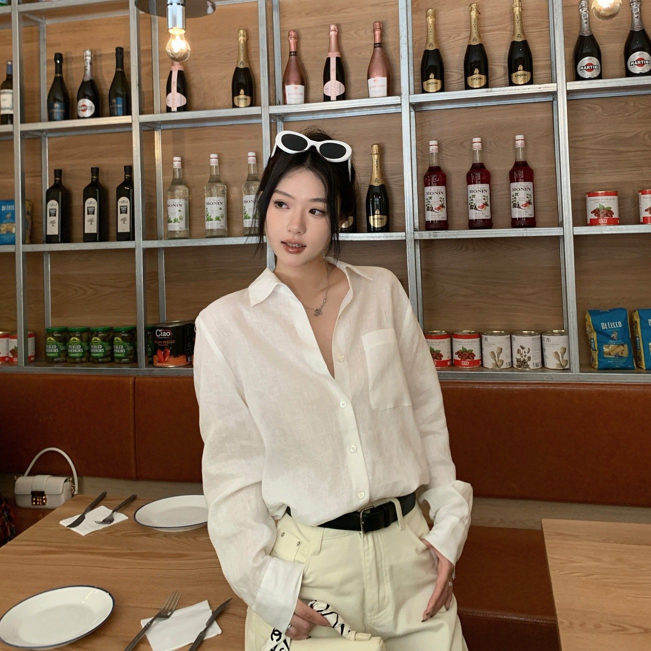 Breathable Long Sleeve Blouse for Women Summer Style