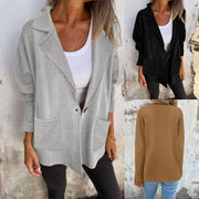 Petite Women's Autumn Winter Blazer Jacket
