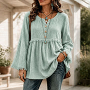 Boho Chic Long Sleeve Shirt for Women