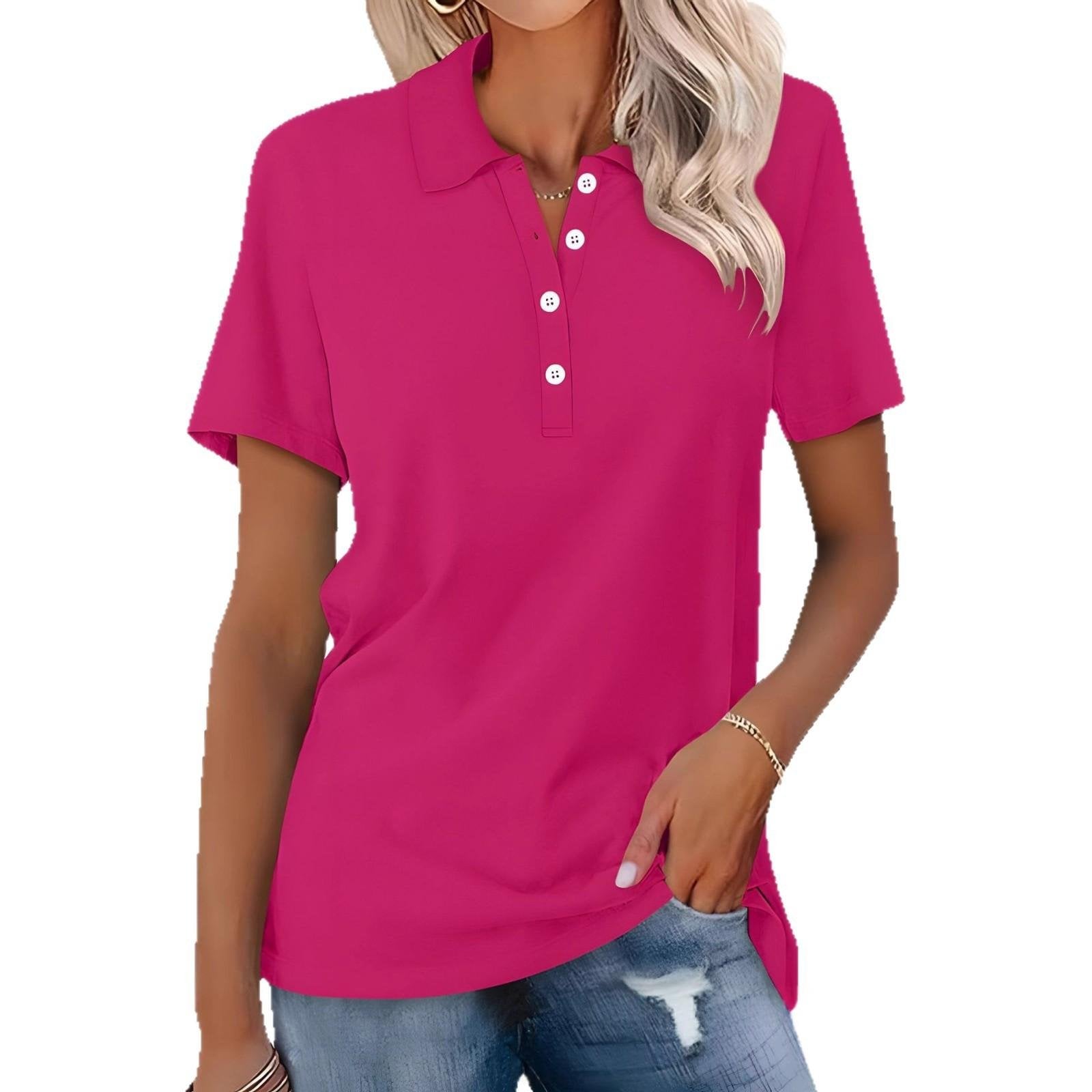 Summer Chic Short-Sleeved Top for Women