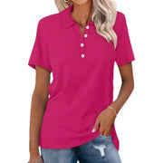 Summer Chic Short-Sleeved Top for Women