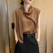 Elegant Office Turtleneck Top for Women