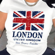 London UK Flag Hoodie - Trendy Casual Cotton Shirt