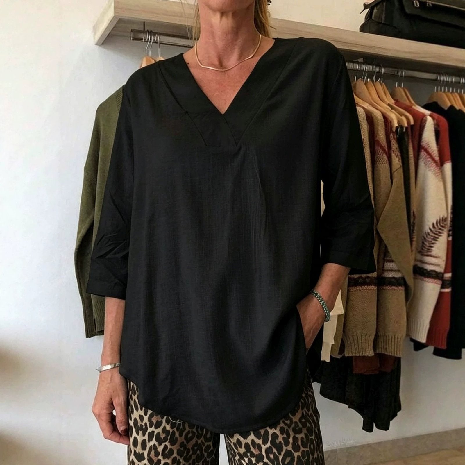 Casual Relaxed-fit T-shirt for Women