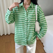 Loose-fit Korean Casual Shirt