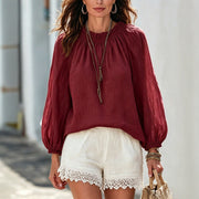 Elegant Puff Sleeve Blouse