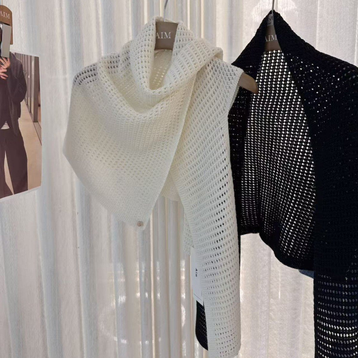 Luxurious Wool-Blend Shawl for Women