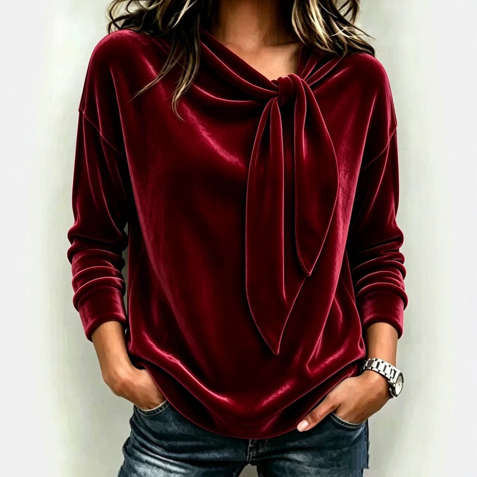 Cozy Velvet Sweater