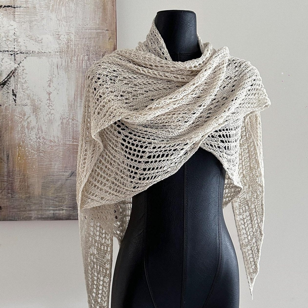 Protective Triangular Shawl Scarf for Women