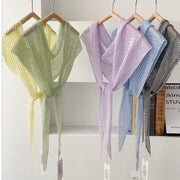 Triangle Scarf for Women - Soft Polyester Shawl