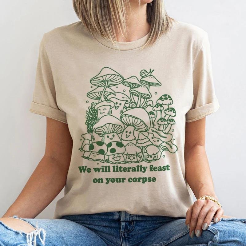 Funny Mushroom Tee