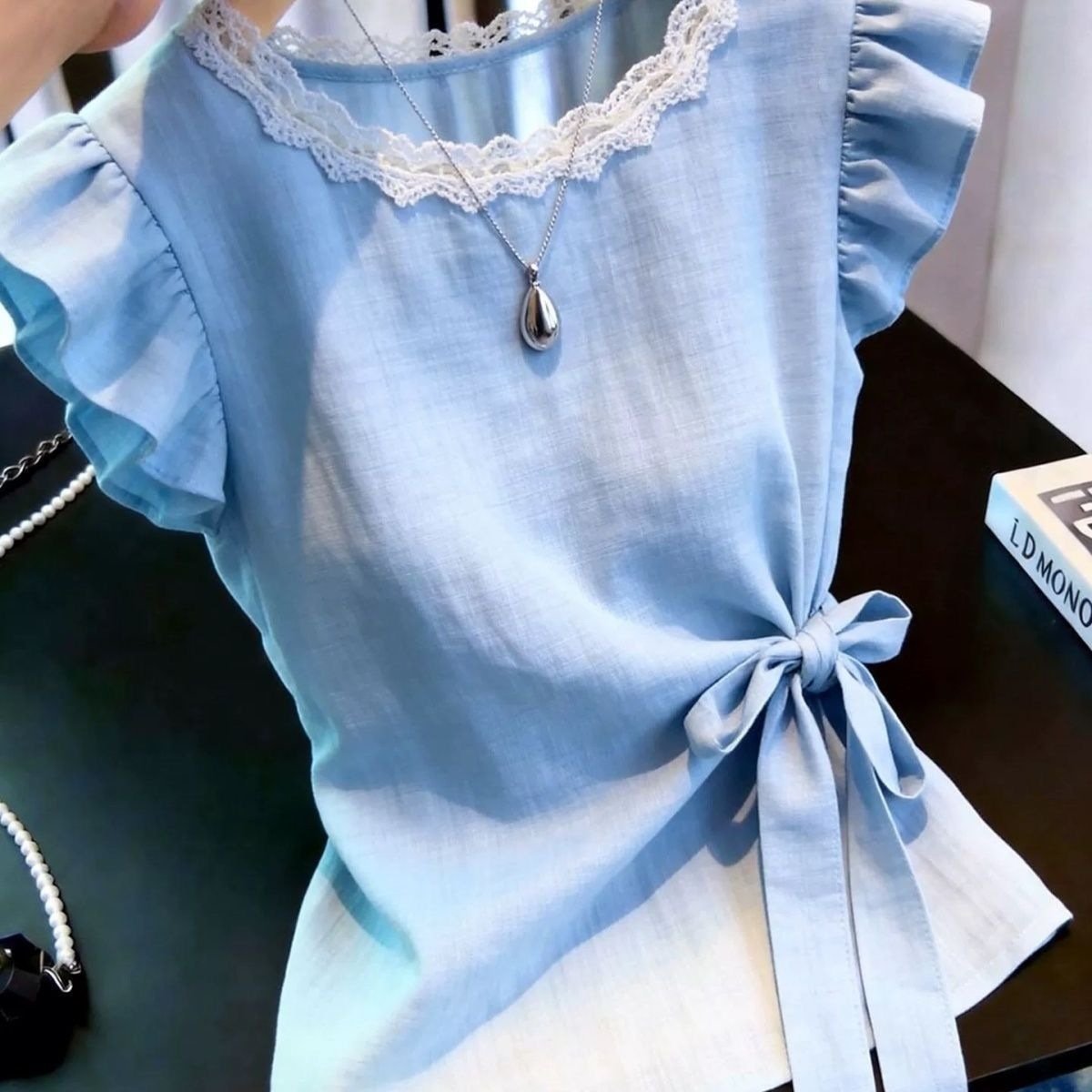 Casual Geometric Pattern Women's Blouse Shirt Top