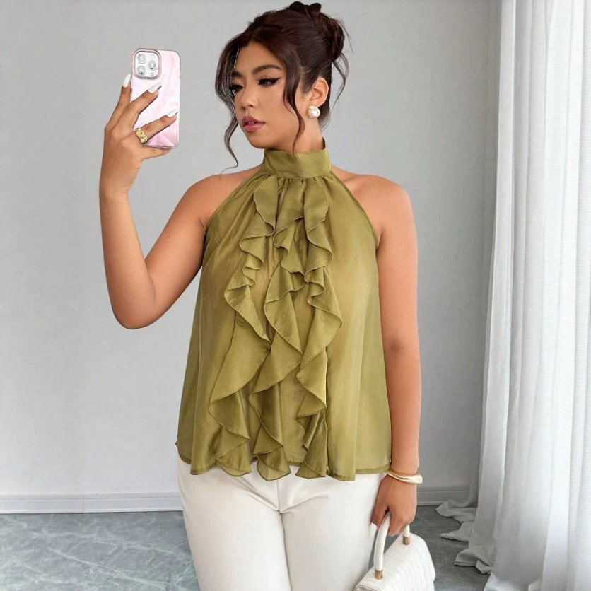 Elegant Halter Top