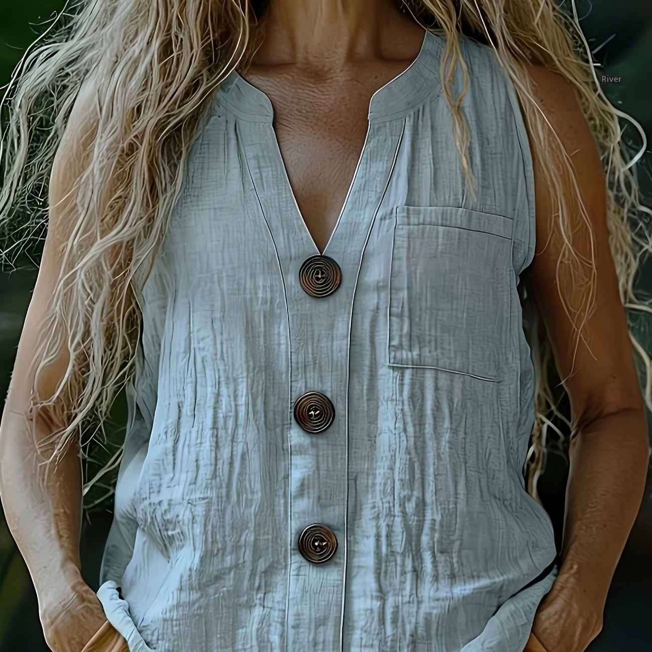 Polyester Short Sleeve Top