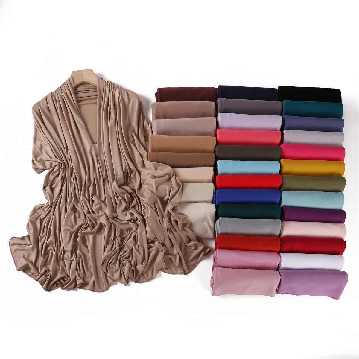 Large Modal Sweatband Turban Headscarf - Dustproof Sunshade Scarf