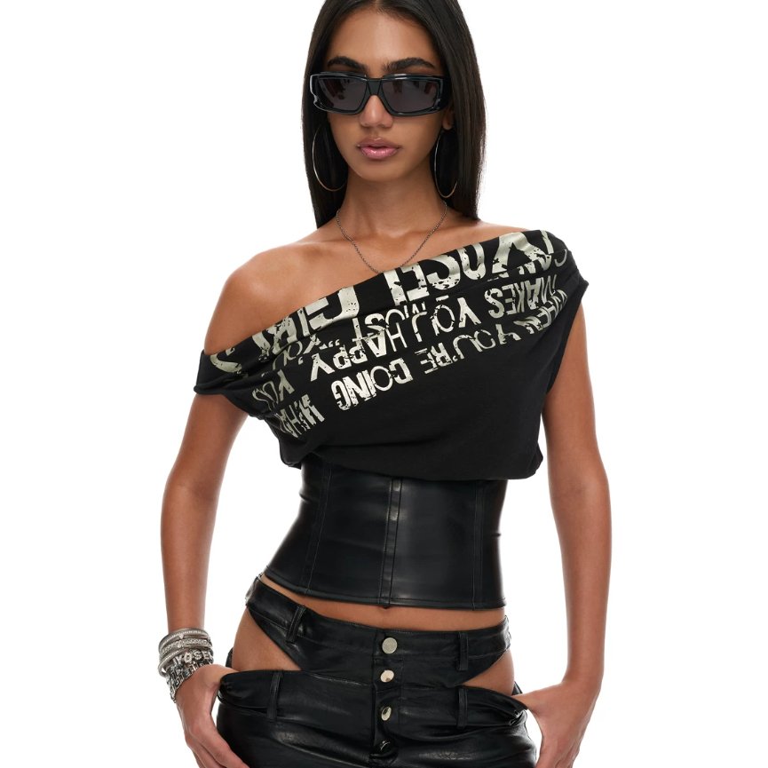 Chic Asymmetrical Top