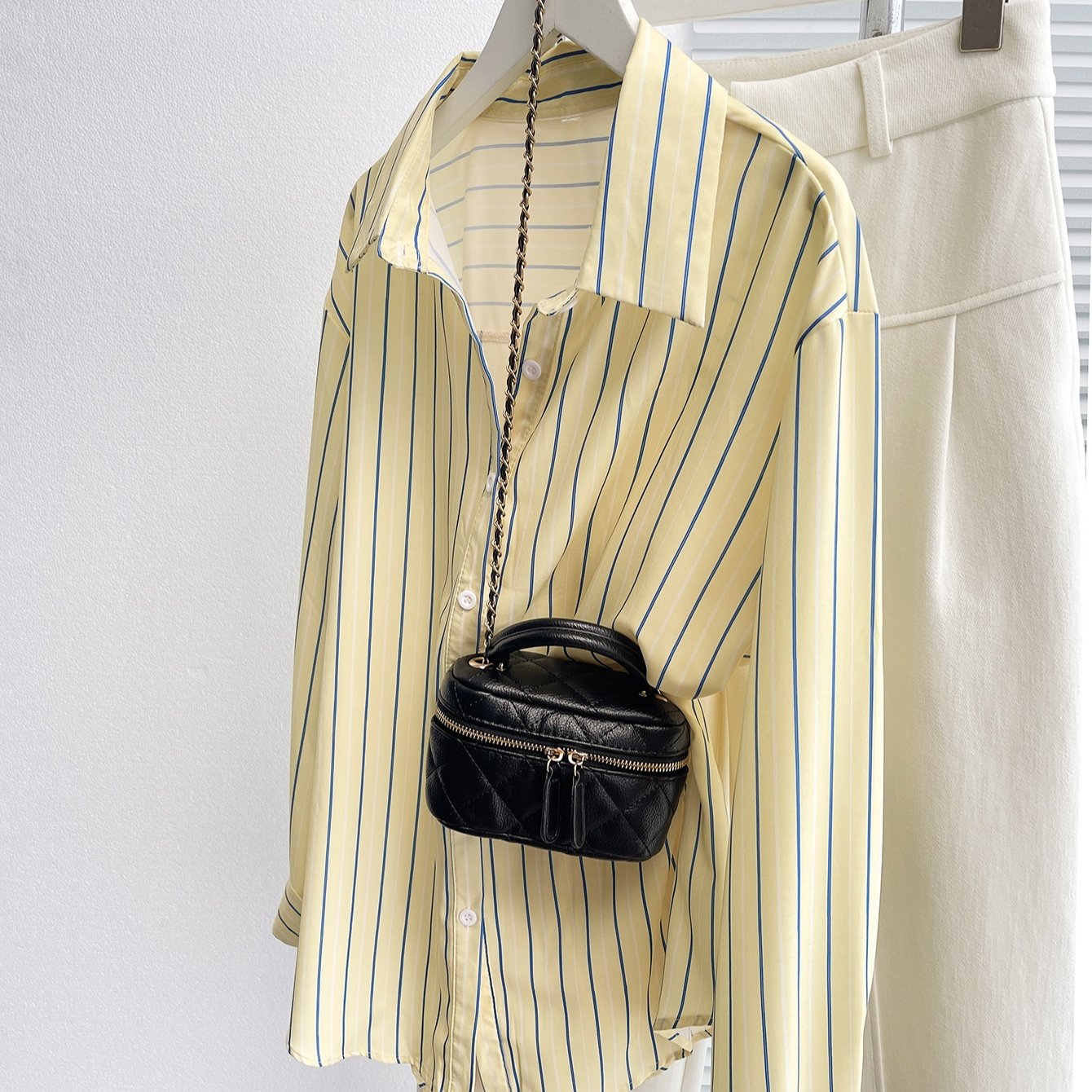 Casual Striped Long-sleeve Shirt for Men