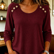 Classic Long-Sleeved Top for Women