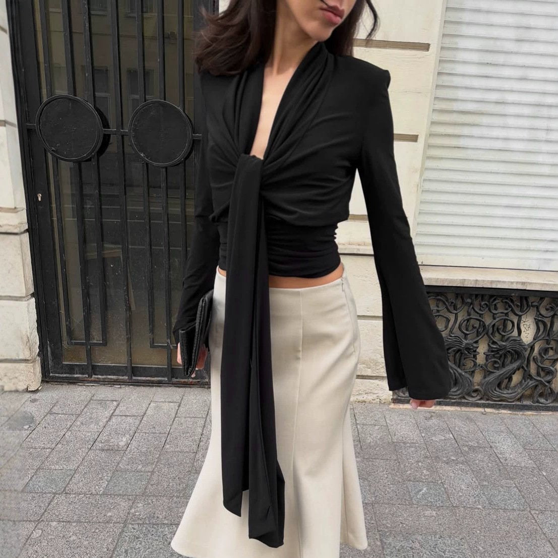 Cozy Autumn Long Sleeve Innerwear for Women