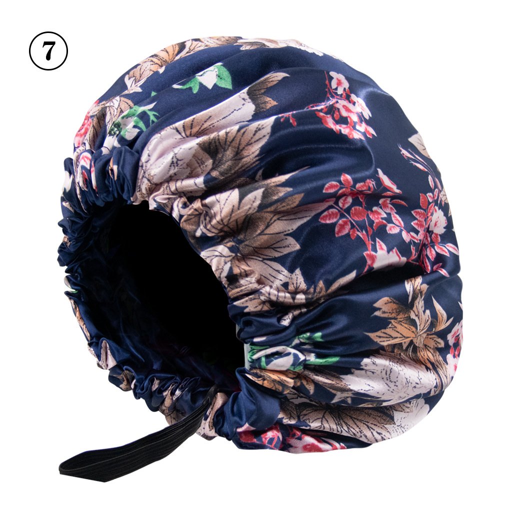 Floral Hair Cap for Women - Insect Repellent & Neck Protection