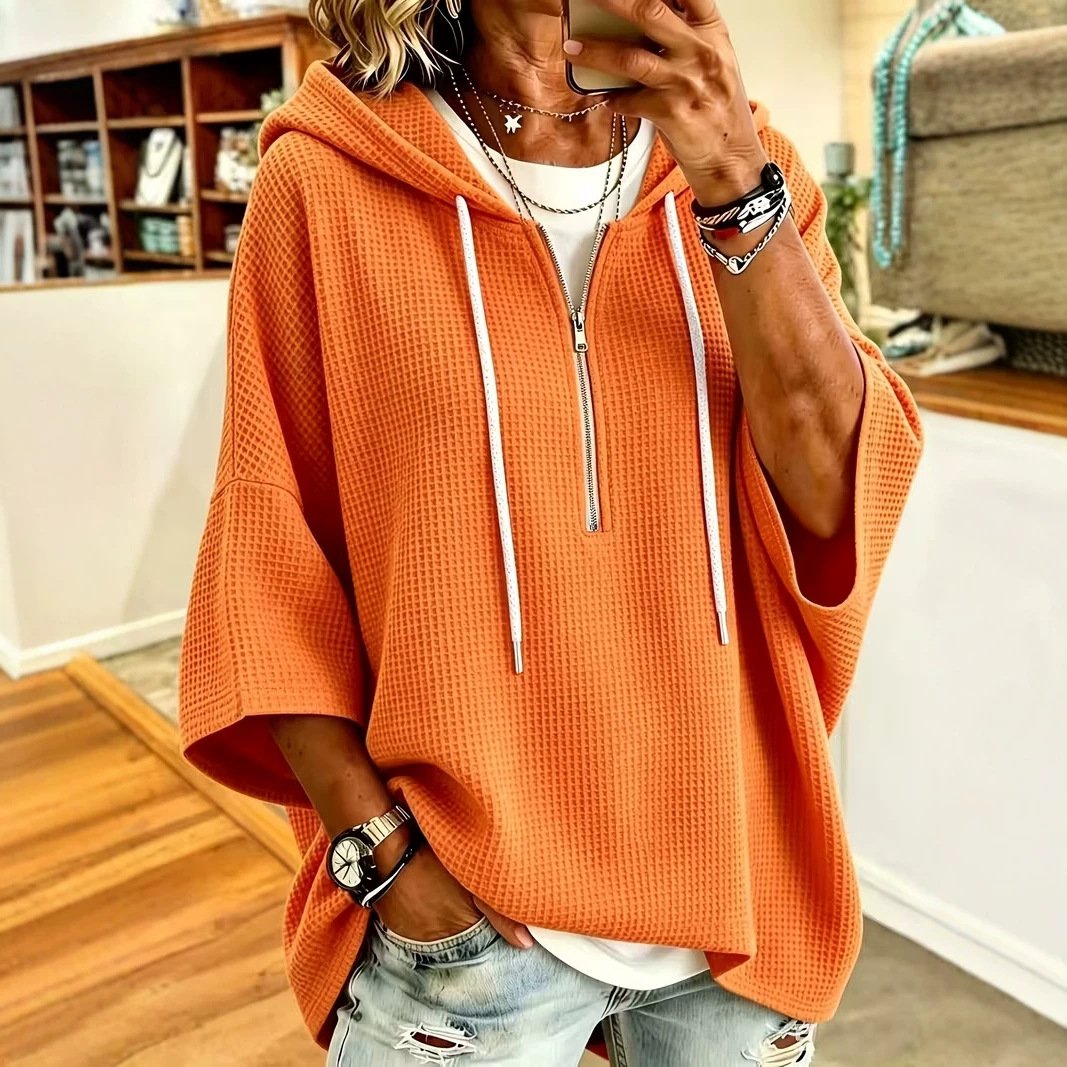 Cozy Batwing Hoodie for Women