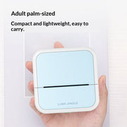 Compact Bluetooth Label Printer with Adhesive Labels