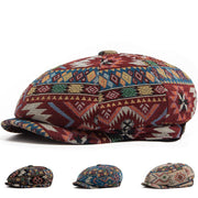 Bohemian Windproof Octagonal Hat for Women