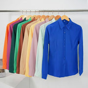 Multicolor Long Sleeve Shirt for Women - 11 Colors to Mix & Match