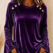 Elegant Long-Sleeved Blouse for Women