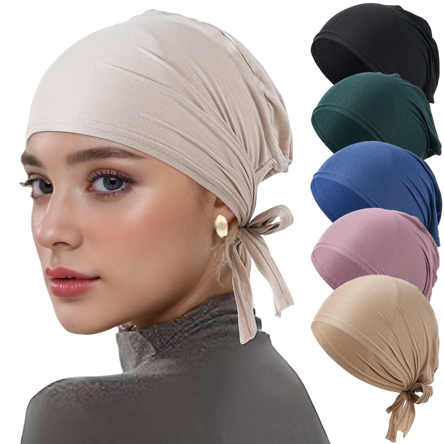 Add Style with Modal Stretch Headscarf