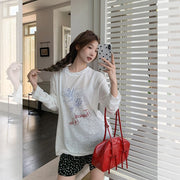 Floral Long Sleeve Blouse for Women