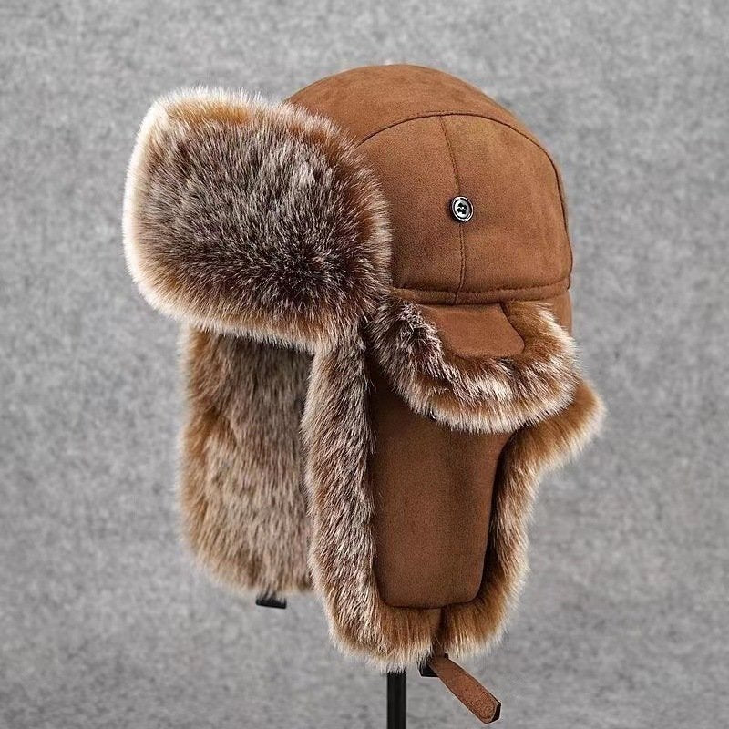 Winter Windproof Peaked Cap for Men