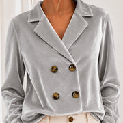 Versatile Grey Coat for Women