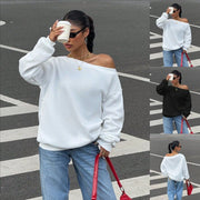 Cozy Fall Pullover Sweater for Women