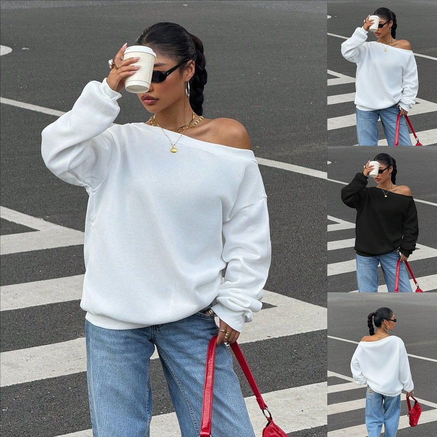 Cozy Fall Pullover Sweater for Women