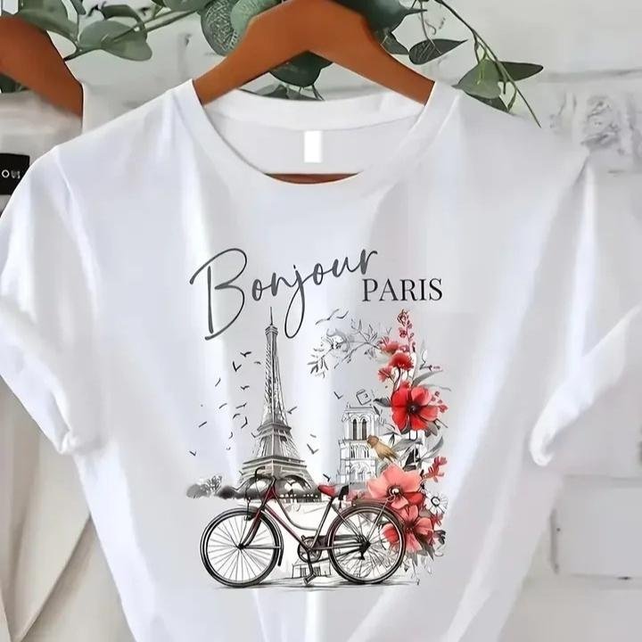 Geometric Graphic T-Shirt for Men and Women