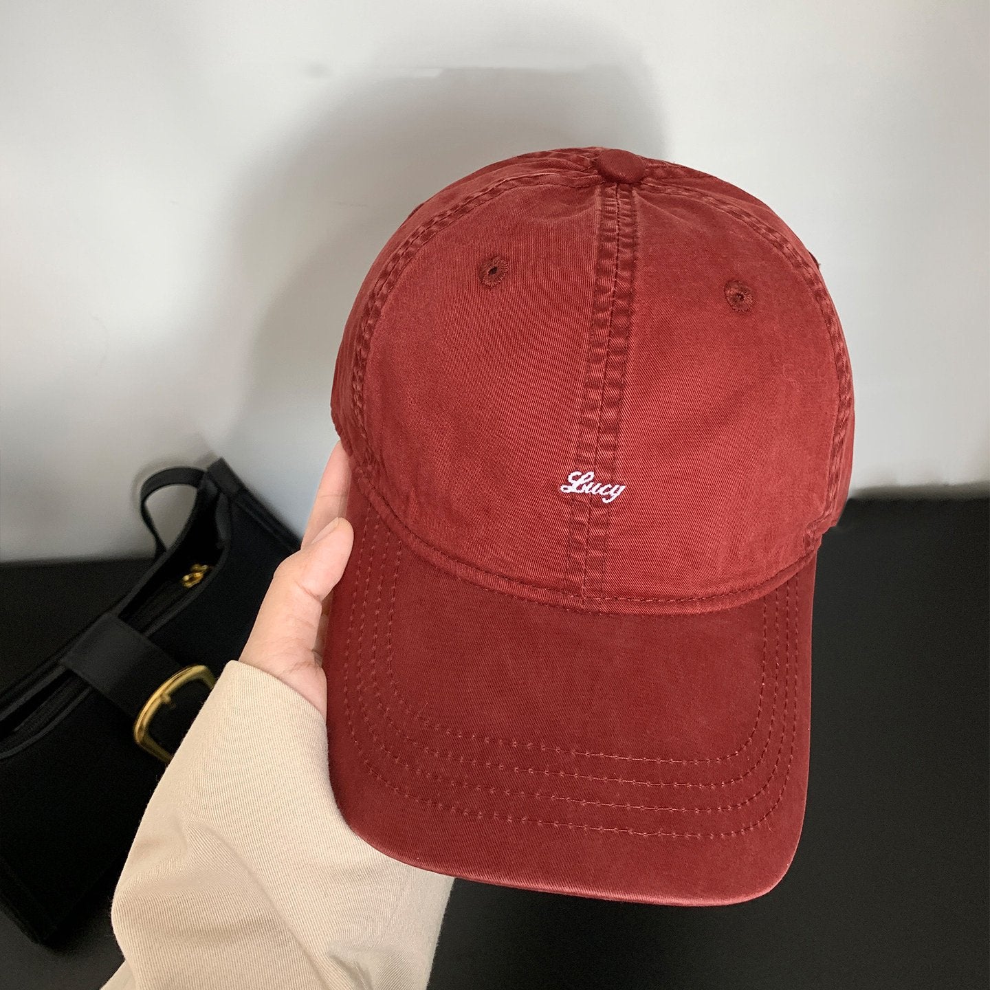 Women's Distressed Baseball Cap