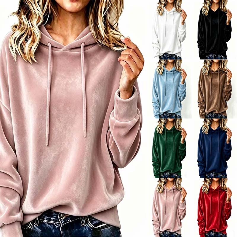 Cozy Velvet Hoodie