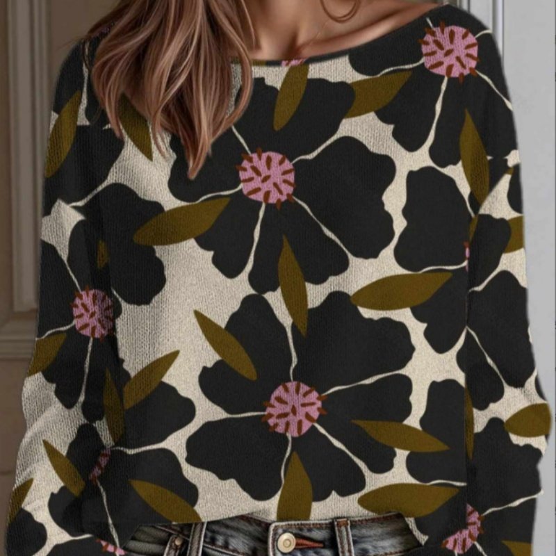 Cozy Round-Neck Pullover Hoodie
