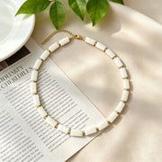 Seashell Bead Necklace