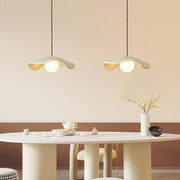 Nordic Cream-Cooled Lotus Leaf Chandelier Pendant Light
