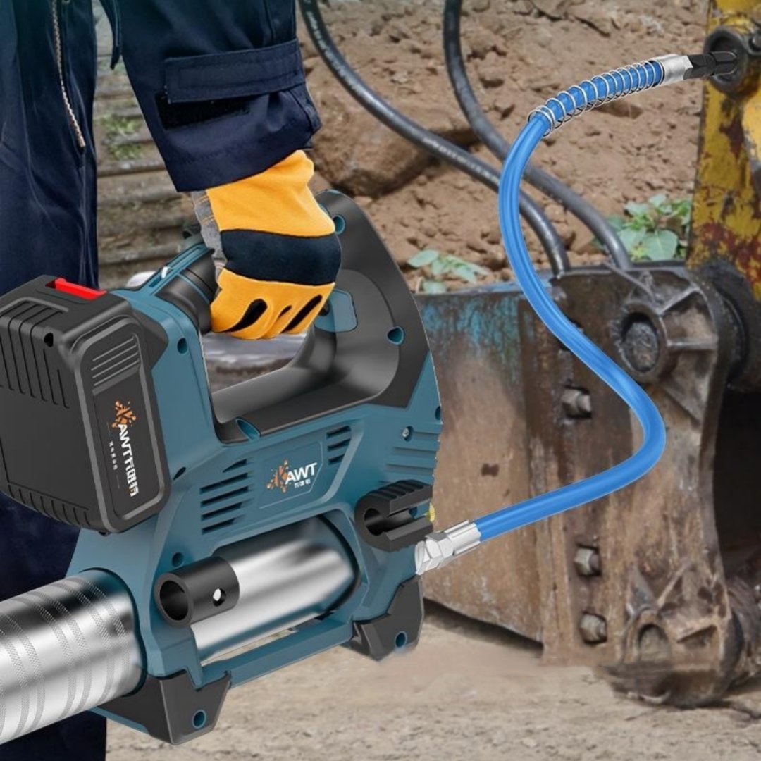 Effortless Grease Application for Heavy Equipment